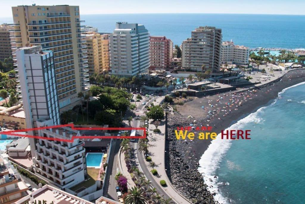 First Line Beach Apartment Puerto de la Cruz  Exterior photo